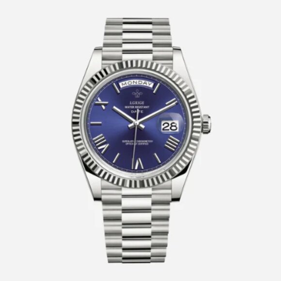 Santos Ocean Men’s Watch – 40mm Stainless Steel – Brand New - Picture 1 of 1